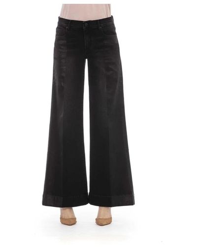 Jacob Cohen Jeans > wide jeans - Noir