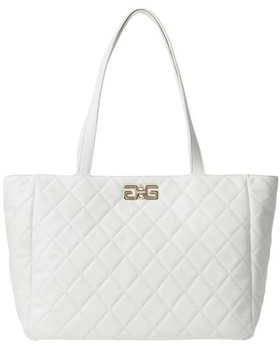 Gaelle Paris Tote Bags - White