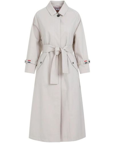Thom Browne Trench Coats - Grey