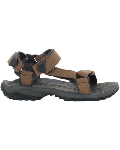 Teva Flat Sandals - Brown