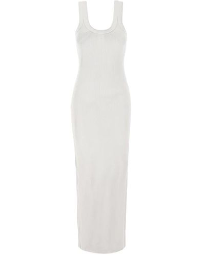 T By Alexander Wang Dresses > day dresses > knitted dresses - Blanc