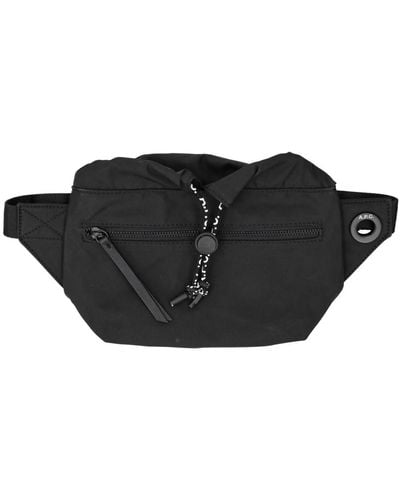 A.P.C. Schwarze handtasche mit zugverschluss