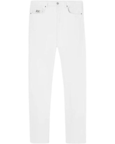 Versace Straight Trousers - White