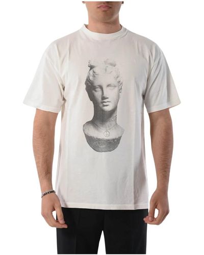 Aries Gealtertes statue t-shirt - Grau