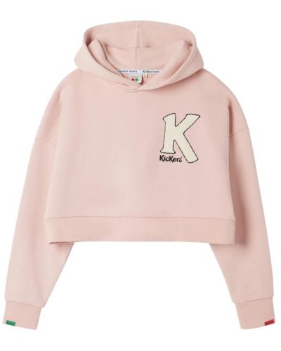 Kickers Big k w hoody lifestyle sweatshirt - Pink