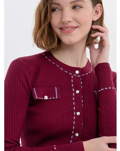 Fracomina Knitwear > cardigans - Rouge