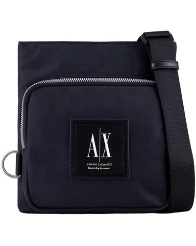 Armani Exchange Cross Body Bags - Blue