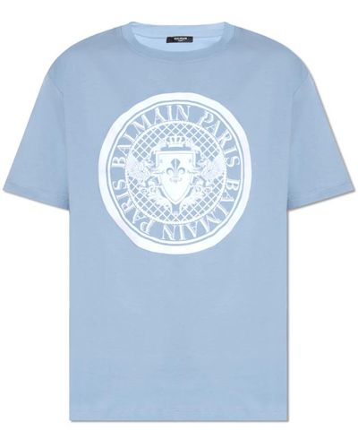 Balmain T-Shirts - Blue