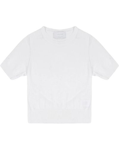 Daniele Fiesoli T-shirt in cotone con girocollo - Bianco