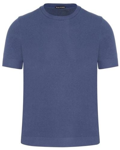 Tom Ford T-Shirts - Blue