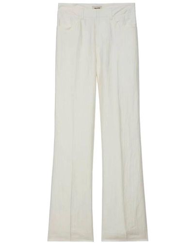 Zadig & Voltaire Wide Trousers - White