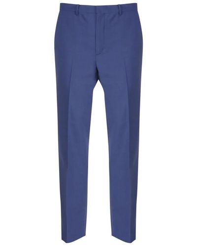 Calvin Klein Suit Trousers - Blue