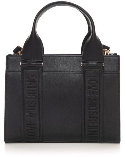 Love Moschino Stilvolle handtasche mit verstellbarem riemen,stilvolle handtasche mit verstellbarem riemen - Schwarz