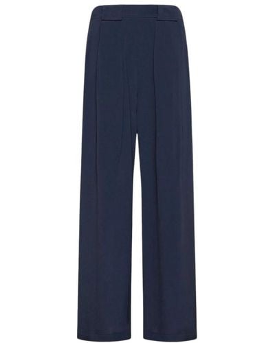 Momoní Trousers > wide trousers - Bleu
