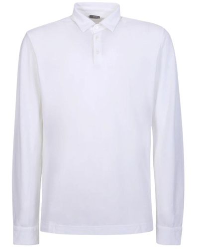 Zanone T-Shirts - Weiß