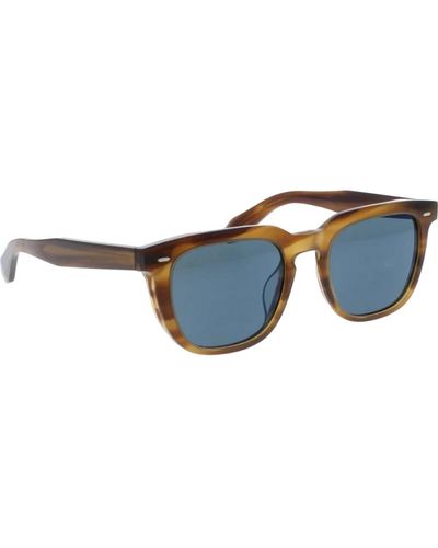 Oliver Peoples Ikonoische sonnenbrille mit gläsern - Blau