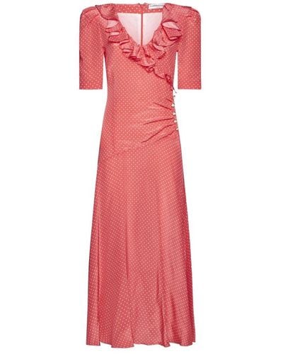 Alessandra Rich Midi Dresses - Pink