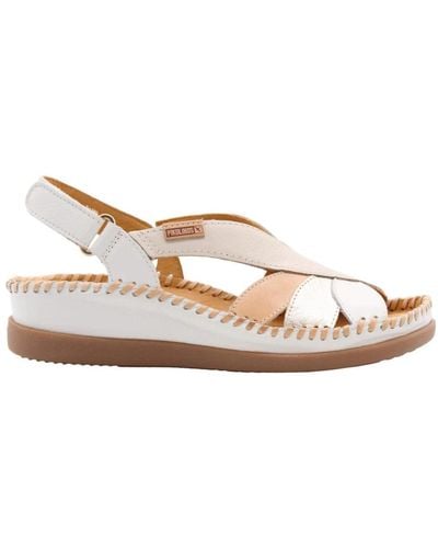 Pikolinos Flat Sandals - White