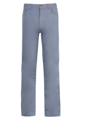 Barbour Jeans droits - Bleu