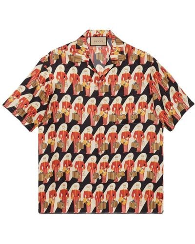 Gucci Shirts > short sleeve shirts - Rouge