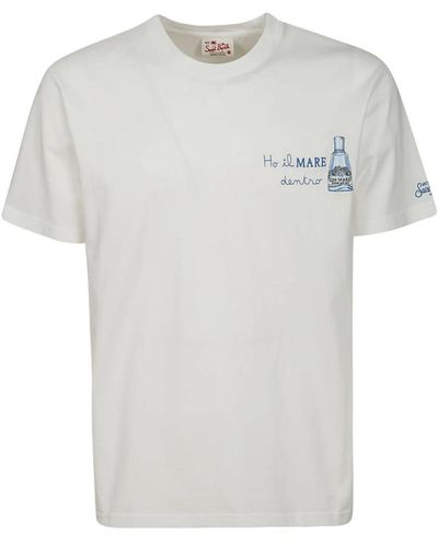 Mc2 Saint Barth Tops > t-shirts - Gris