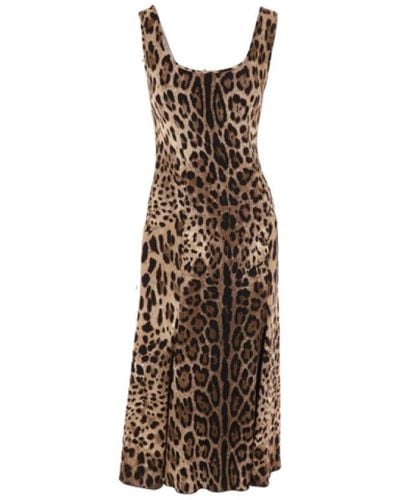 Dolce & Gabbana Dresses - Brown