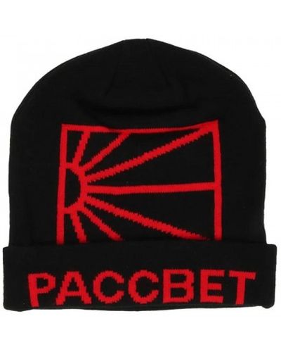 Rassvet (PACCBET) Acrylic logo beanie - Rosso