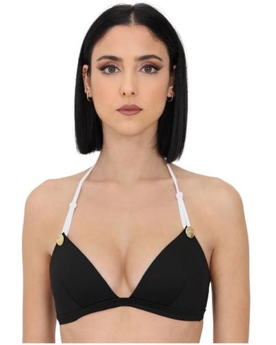 Moschino Top bikini nero di lusso per donne