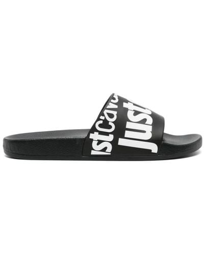 Just Cavalli Shoes > flip flops & sliders > sliders - Noir