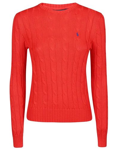 Ralph Lauren Round-neck knitwear - Rojo