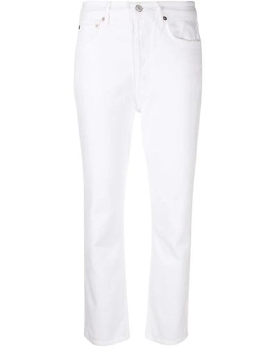 Agolde Jeans slim-fit - Bianco