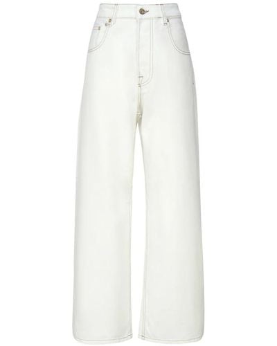Jacquemus Wide Jeans - White