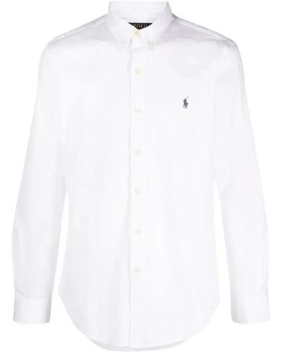 Ralph Lauren Baumwoll-chemise - Weiß