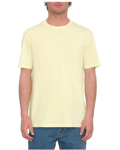 Volcom Stone blanks t-shirt - Gelb