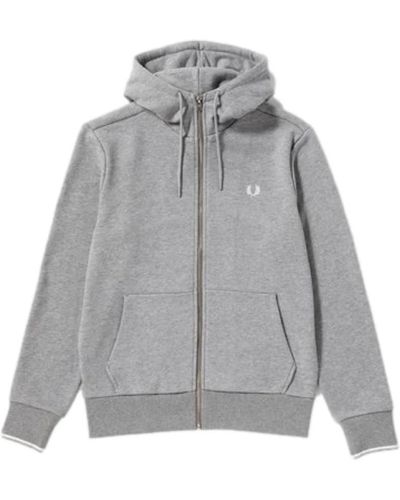 Fred Perry Hoodies - Gray