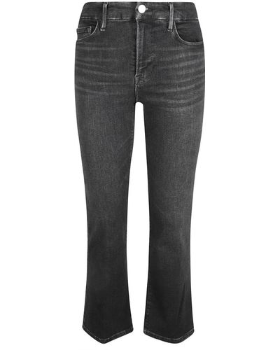 FRAME Mini boot jeans - Grau