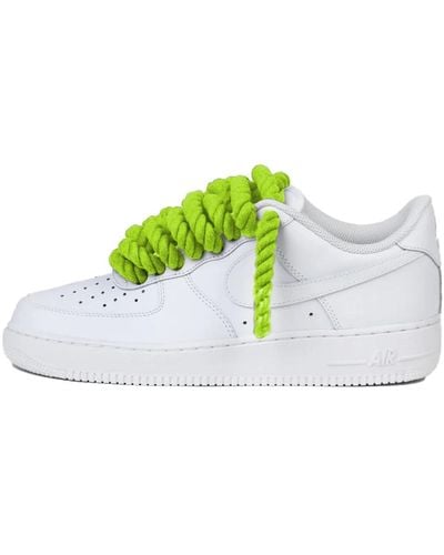 Nike Air force 1 lime green lacci - Verde
