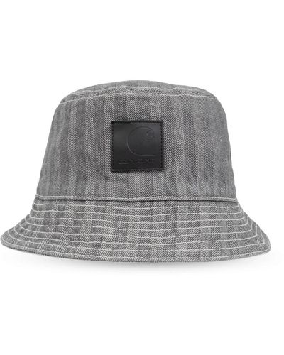 Carhartt Mütze mit logo-patch - Grau