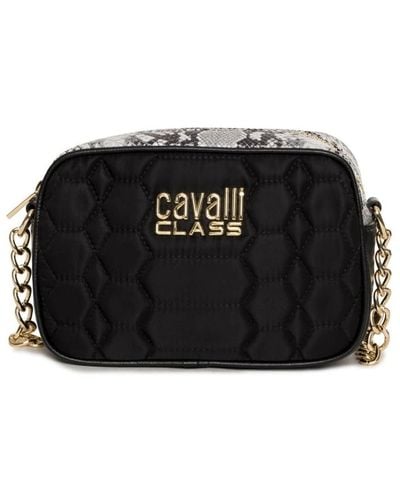 Class Roberto Cavalli Shoulder Bags - Black