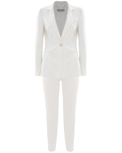 Kocca Tailleur elegante giacca pantalone - Bianco