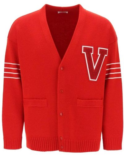 Valentino Garavani Knitwear > cardigans - Rouge