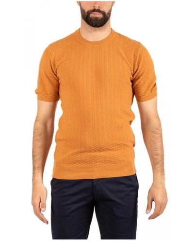 Daniele Alessandrini T-Shirts - Orange