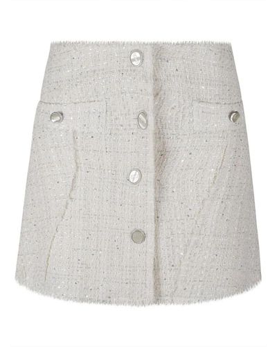 Gcds Short Skirts - Grey