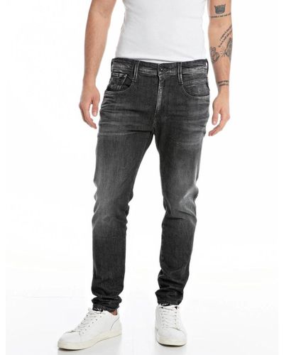Replay Slim-Fit Jeans - Grey