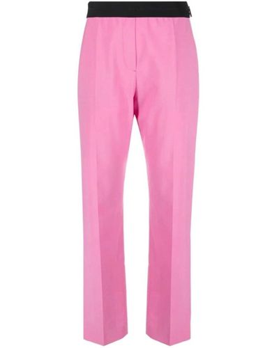 MSGM Slim-Fit Pants - Pink