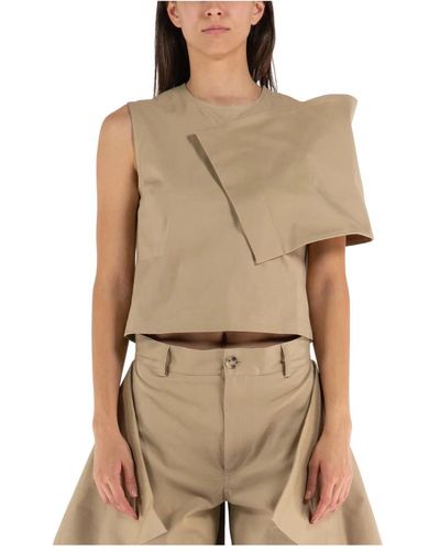 JW Anderson Top kite senza maniche - Neutro