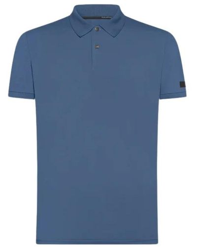 Rrd Klassisches oxford polo shirt - Blau