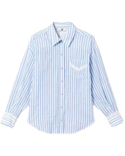 Twin Set Shirts - Blue