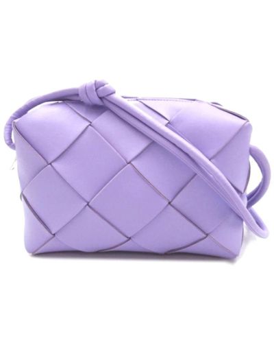 Bottega Veneta Cross Body Bags - Purple