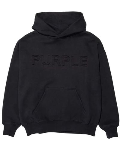 Purple Brand Hoodies - Blue